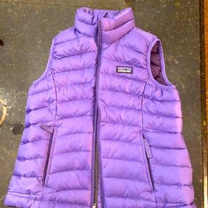 Patagonia Girls XS Purple Vest